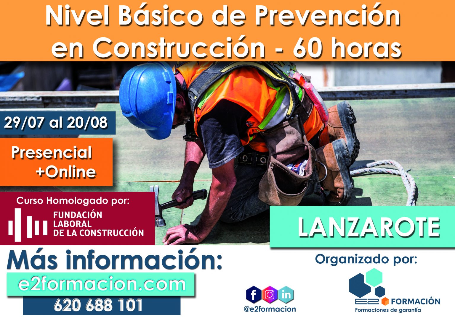 Curso Nivel Básico De Prevención En La Construcción – E2 FORMACIÓN ...